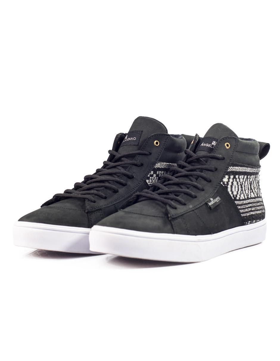 Tenis de piel Telar Étnico Laterales para hombre 11