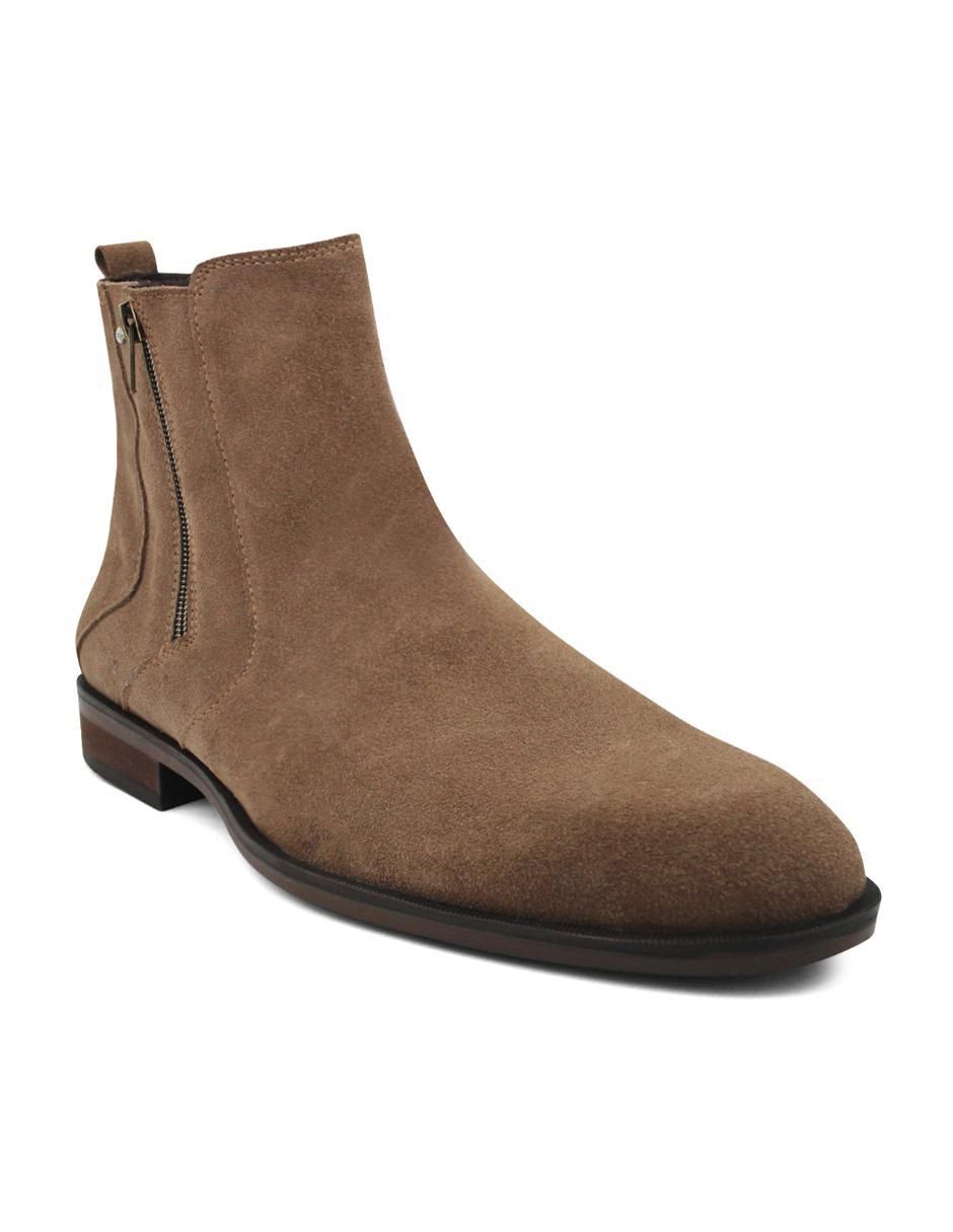 Botín de piel para hombre