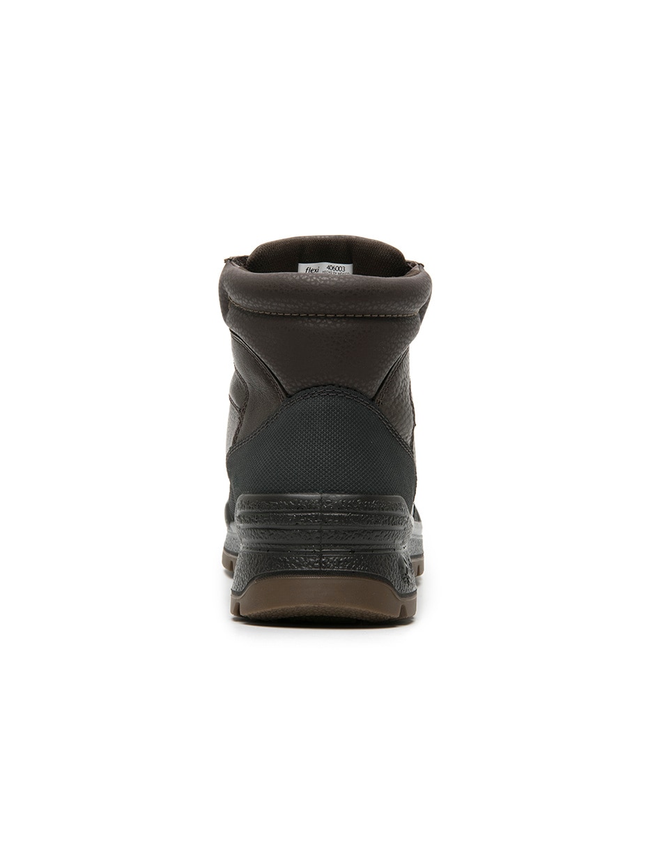 Bota de piel para hombre