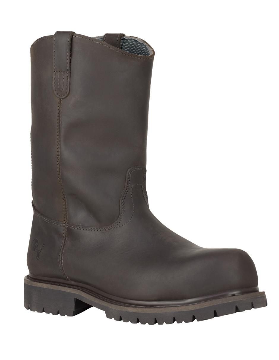 Bota de piel para hombre
