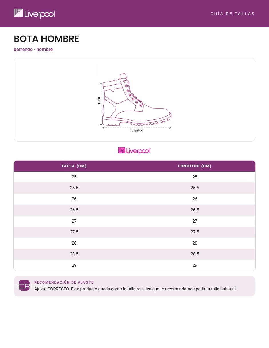 Bota de piel para hombre 6
