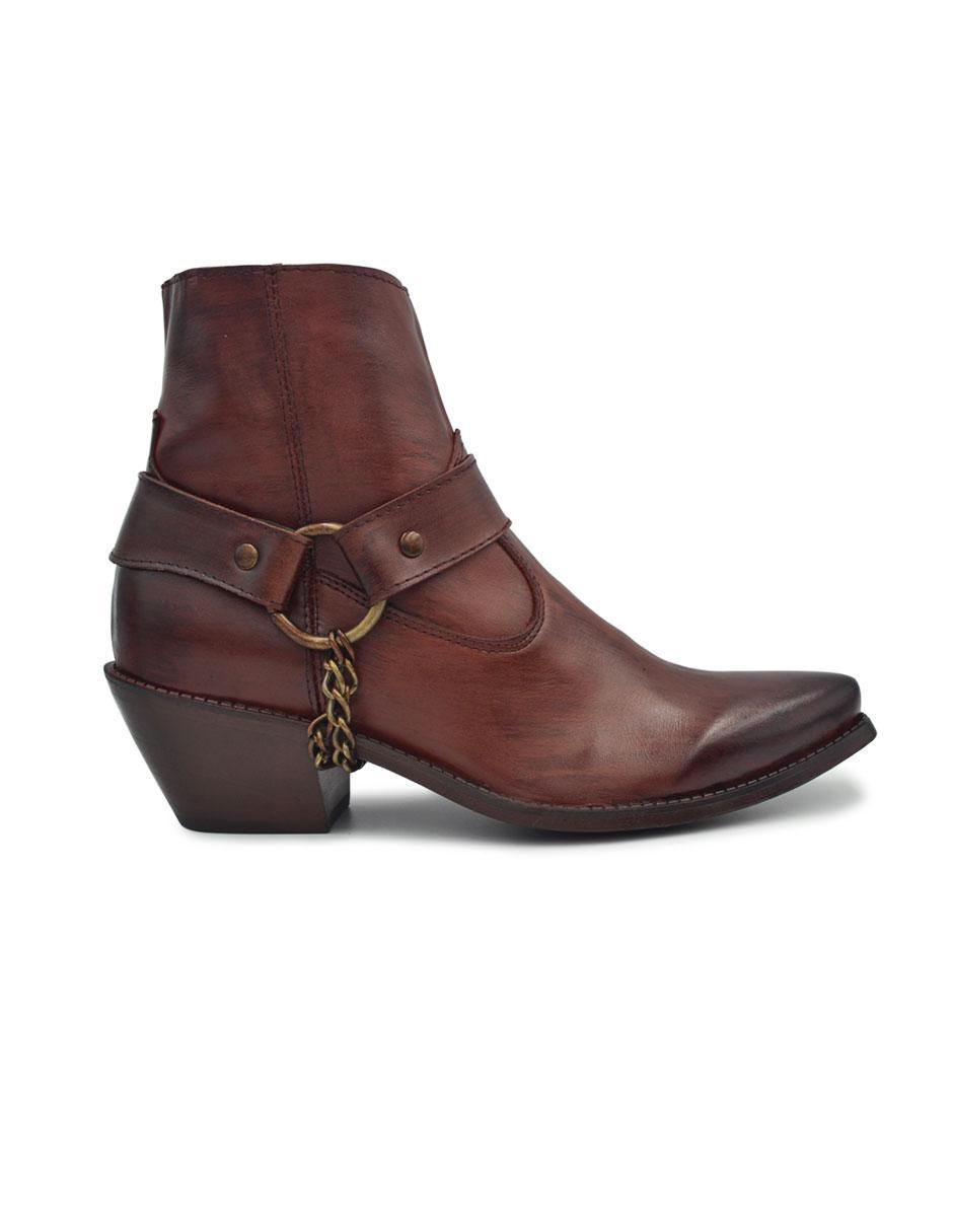 Botín de piel para hombre Botín de piel para hombre
