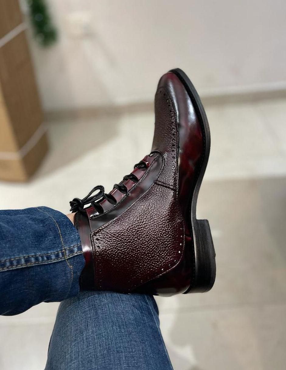 Botín de piel para hombre 3
