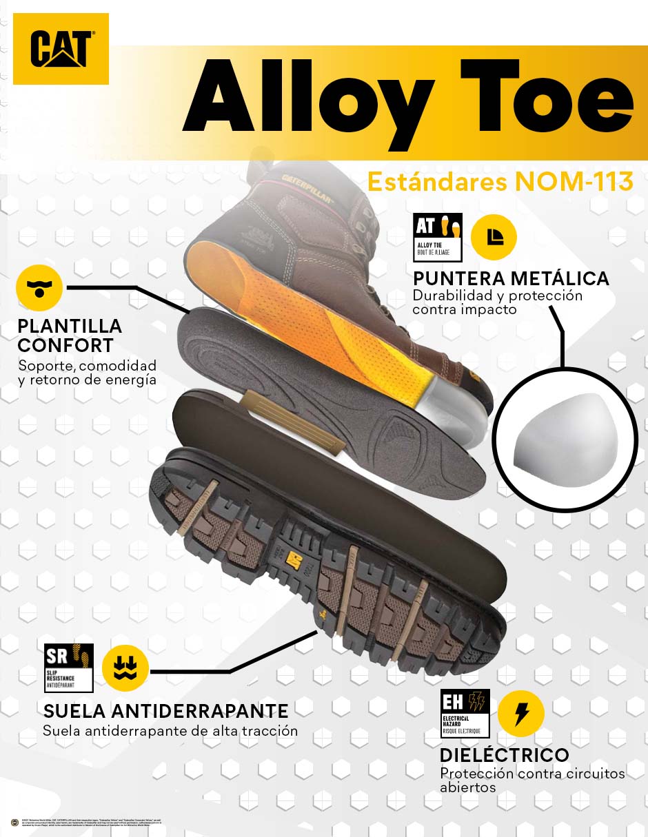 Bota industrial de piel 9