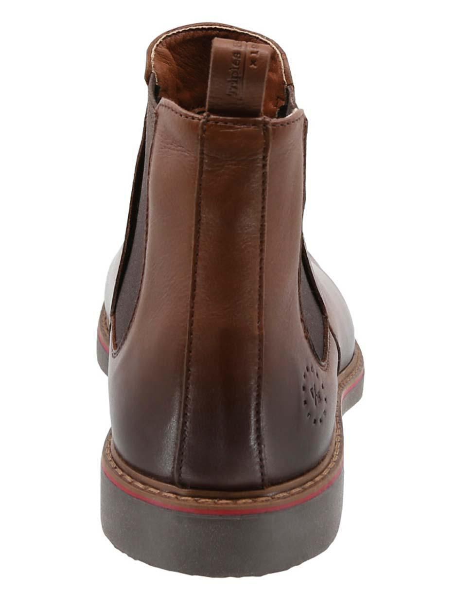 Botín de piel para hombre 4