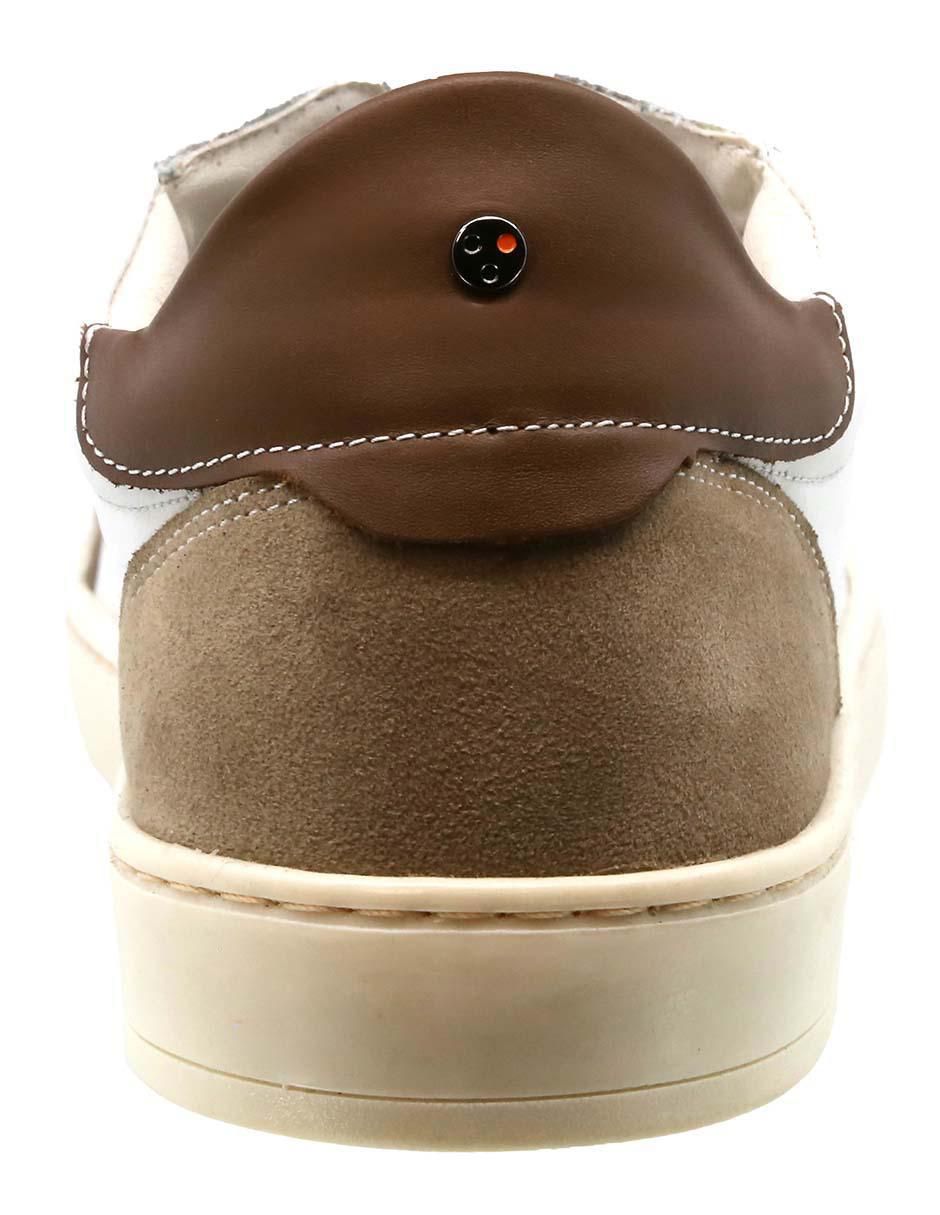 Tenis de piel para hombre