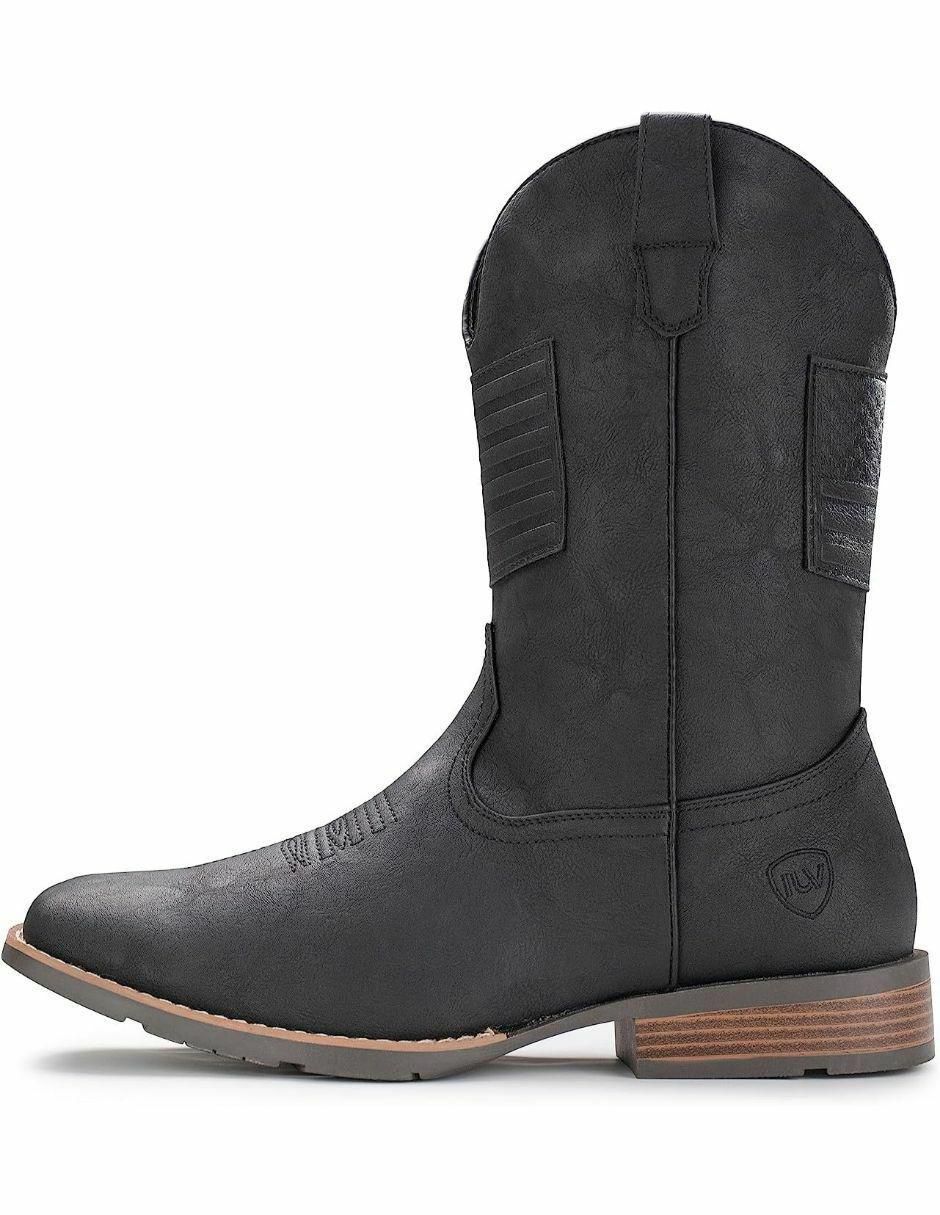 Bota Western Ss-2024 de piel para hombre 4