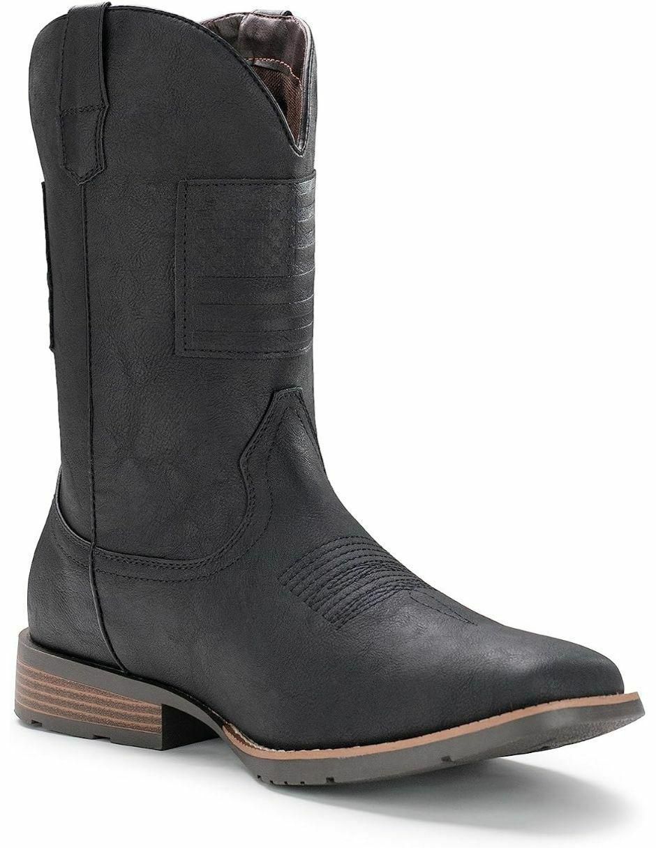 Bota Western Ss-2024 de piel para hombre 3