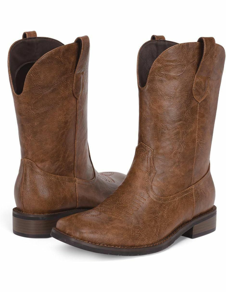 Bota Western Ss-2024 de piel para hombre 3
