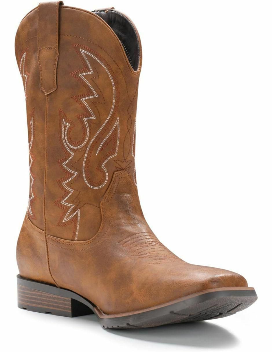Bota Western Ss-2024 de piel para hombre 4
