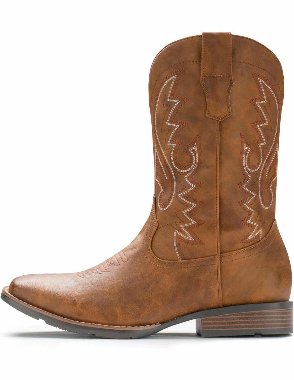 Bota Western Ss-2024 de piel para hombre 5