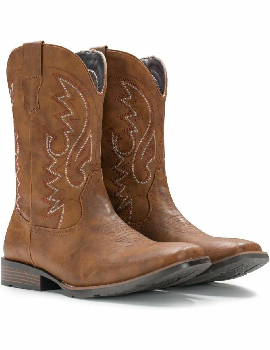 Bota Western Ss-2024 de piel para hombre 3