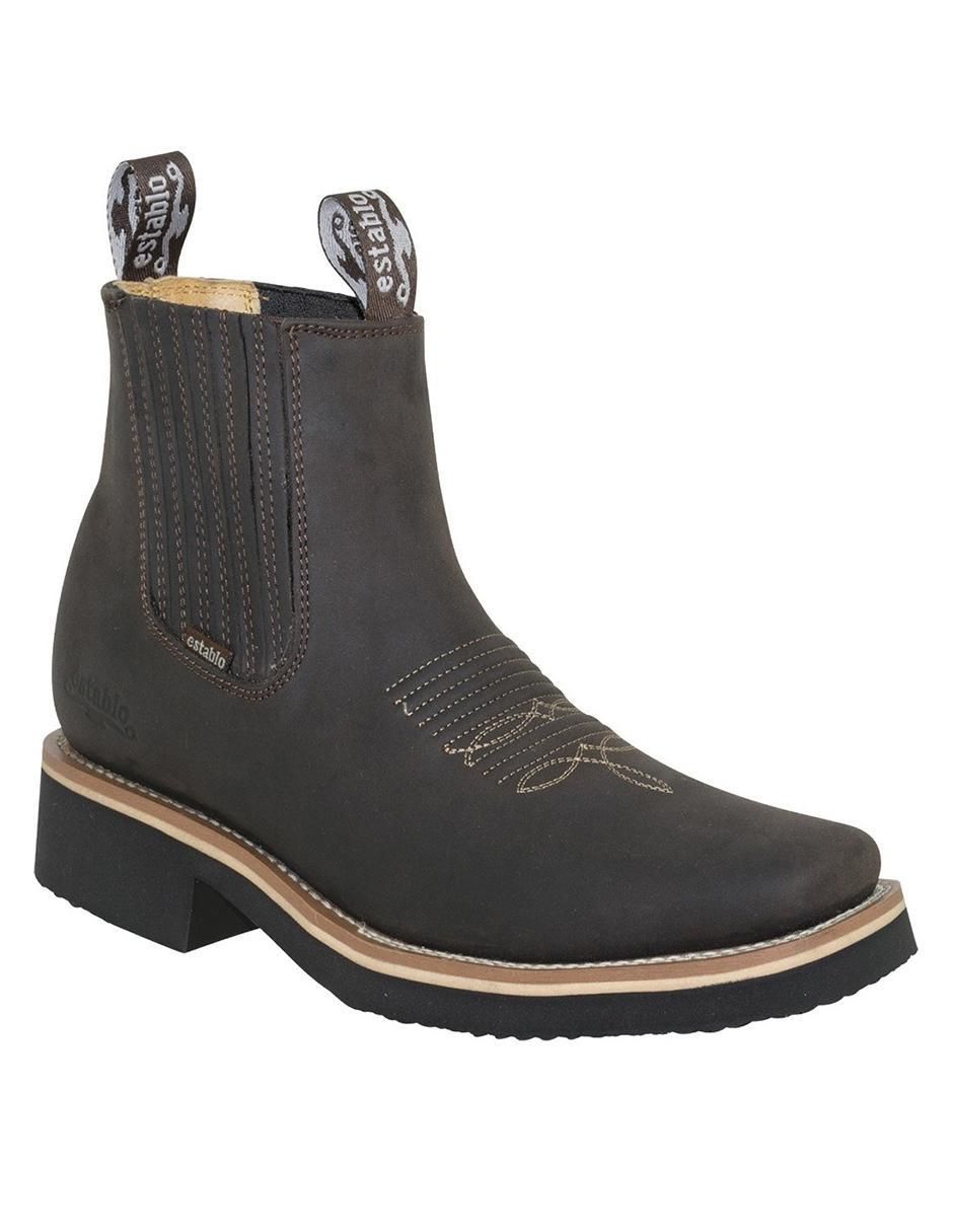 Botín Rodeo de piel para hombre Botín Rodeo de piel para hombre