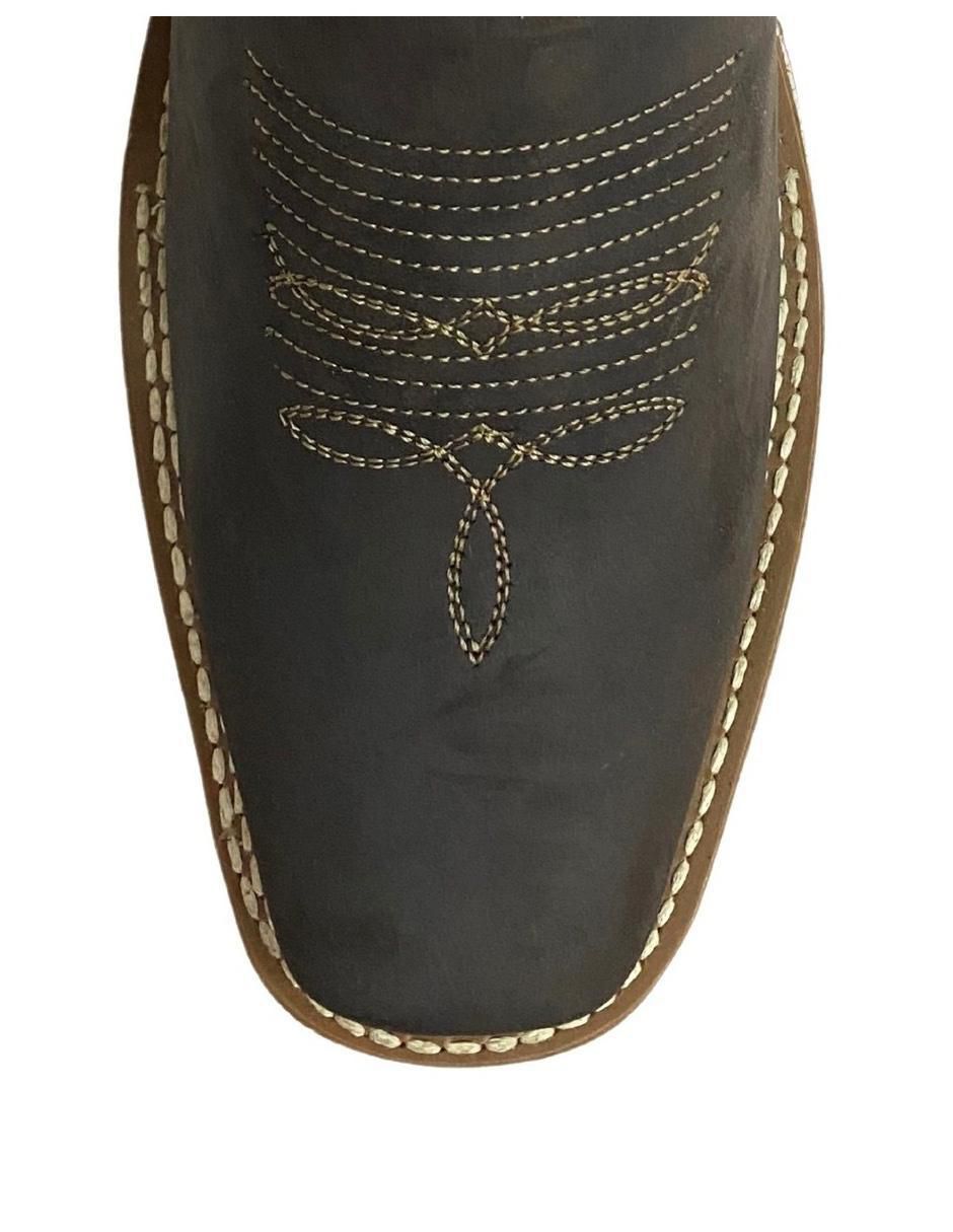 Botín Rodeo de piel para hombre