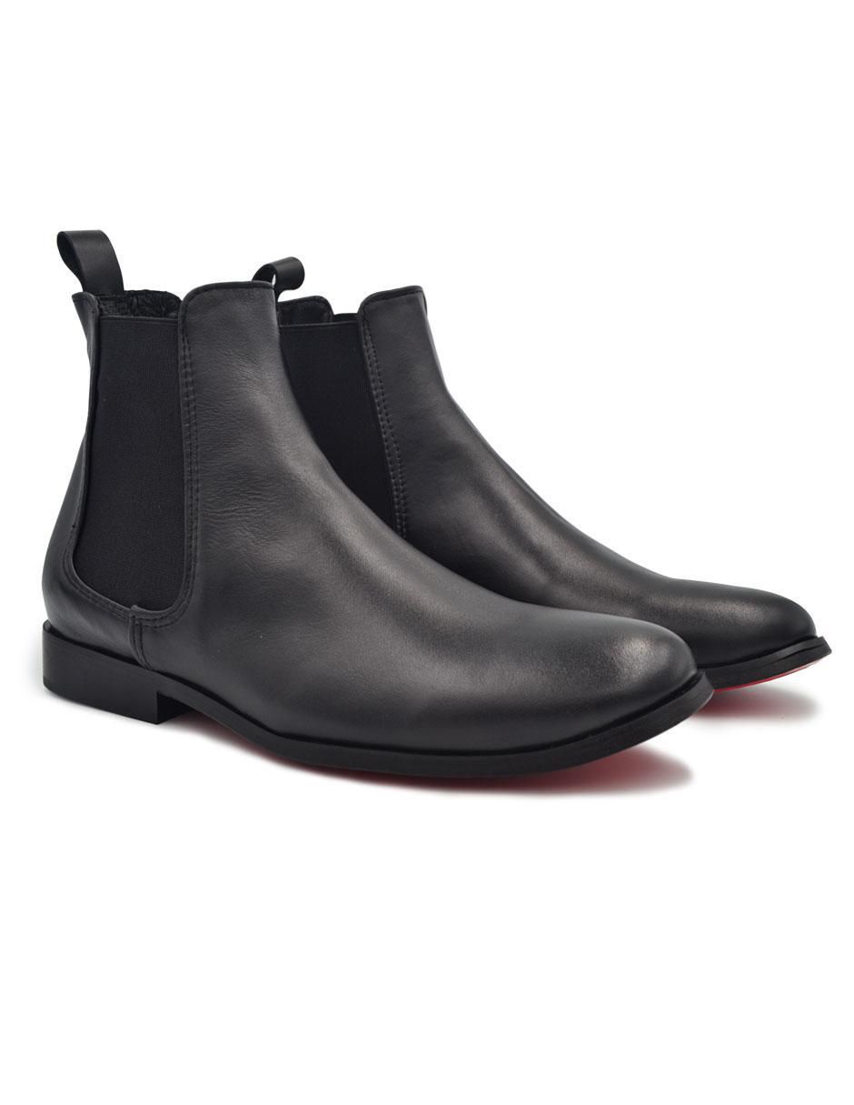 Botín de piel para hombre