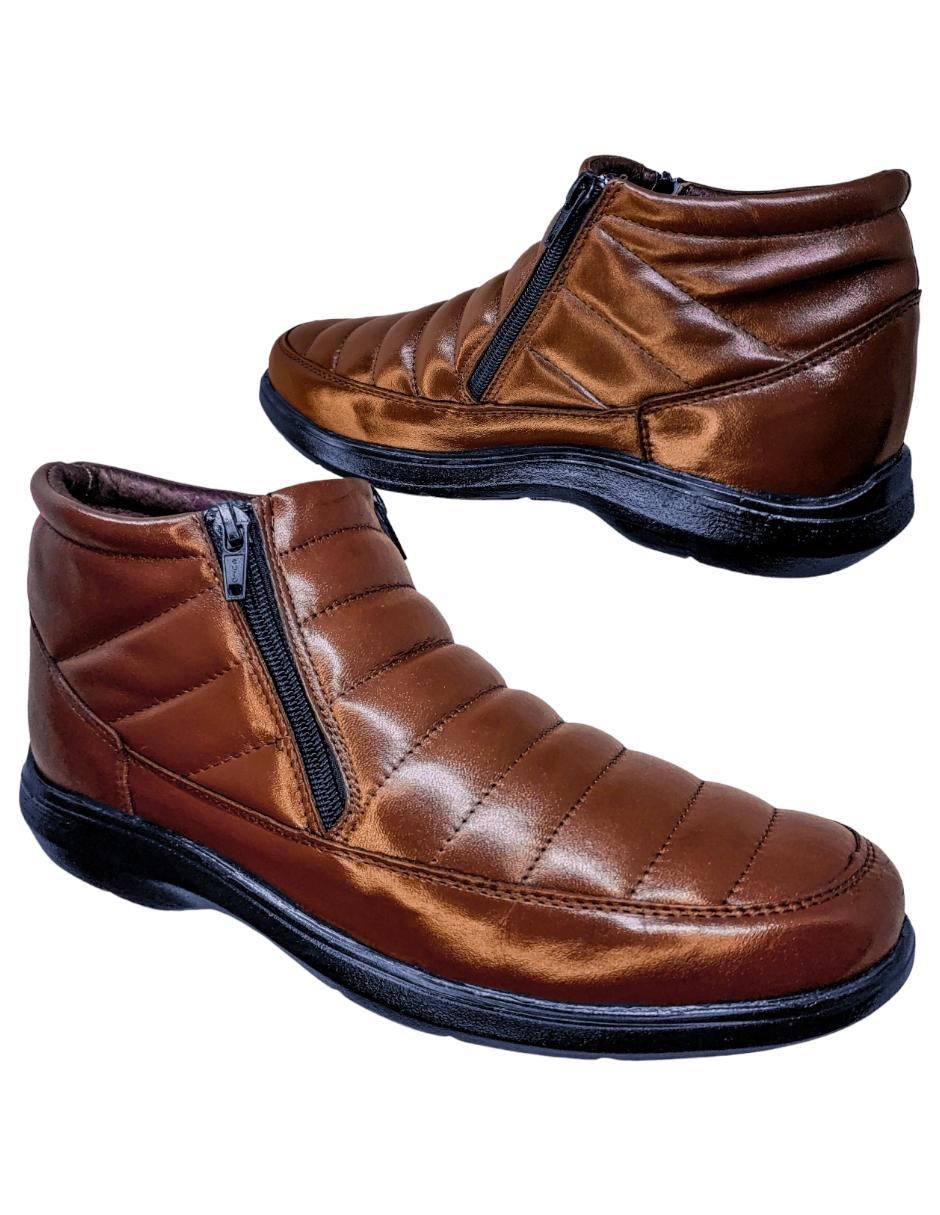 Bota Confort de piel para hombre 6