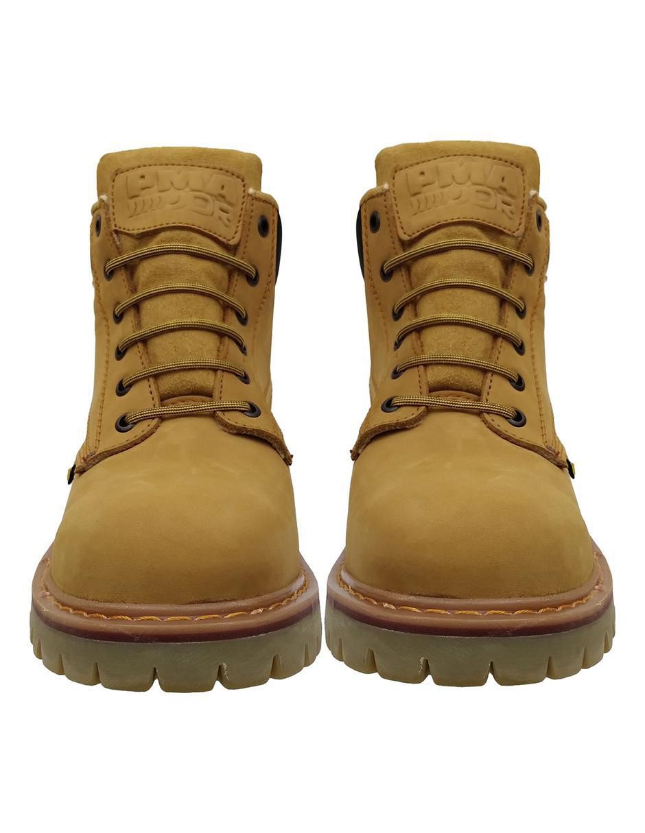 Bota de piel para hombre