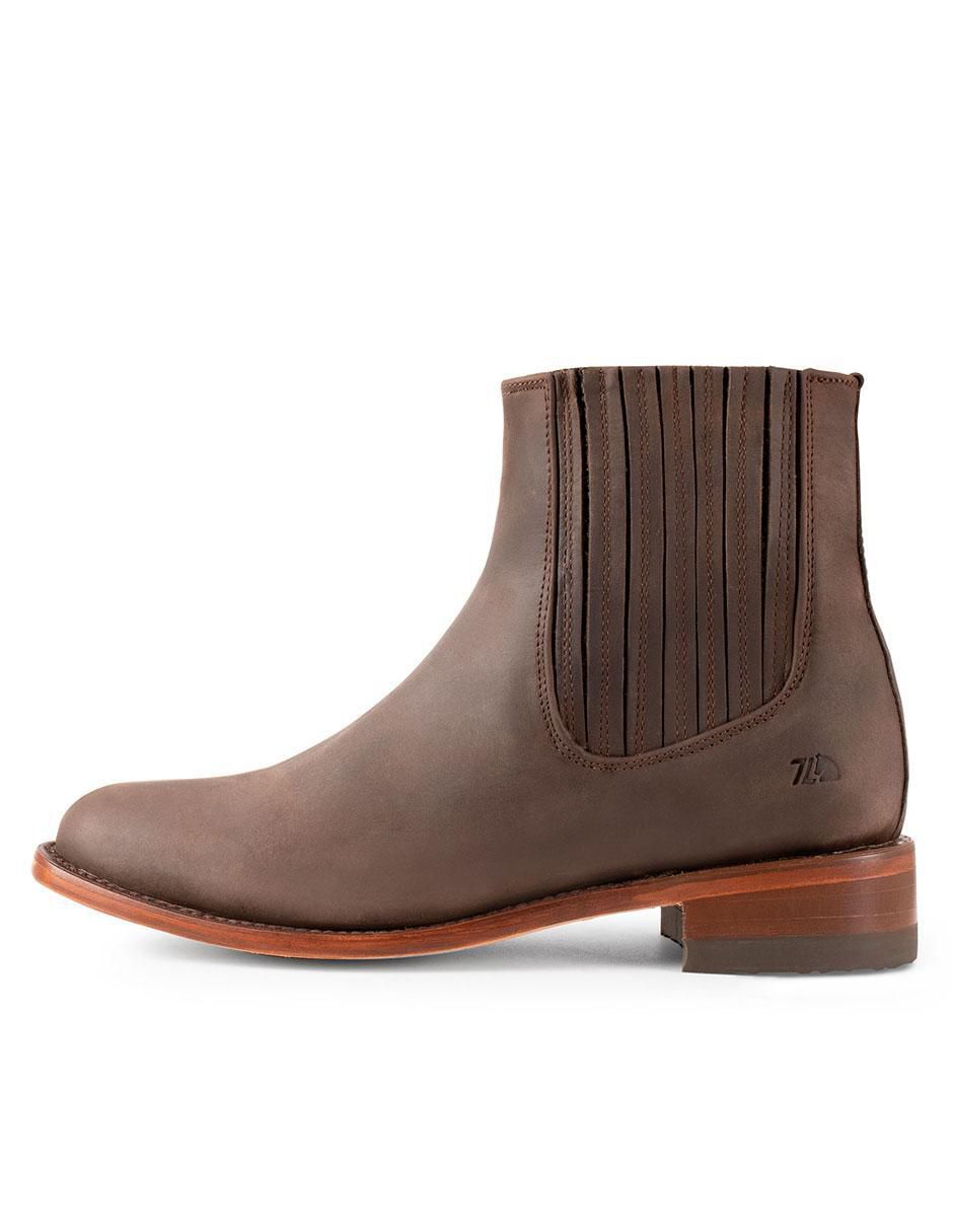Botín de piel para hombre 5