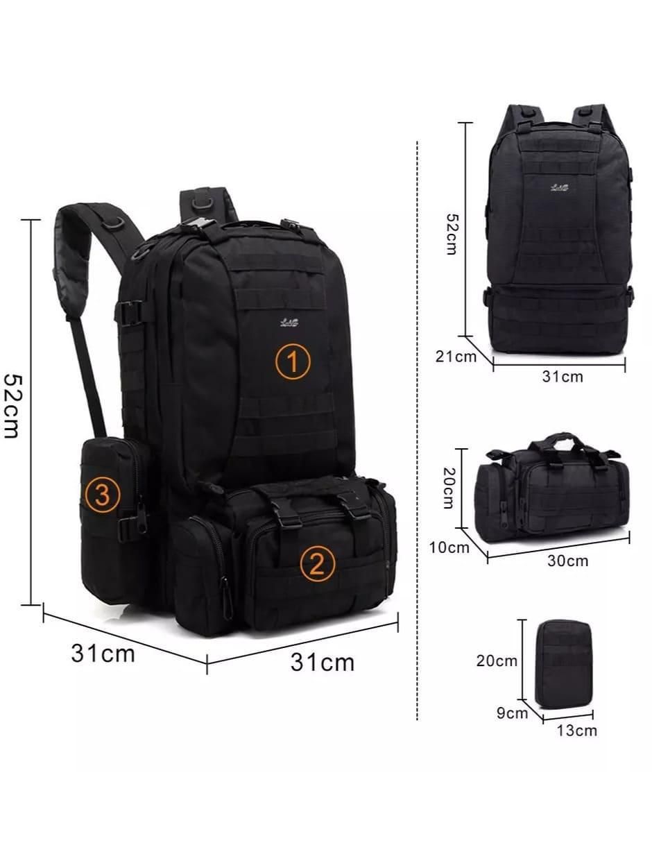 Mochila deportiva Lisa Genérica impermeable para hombre
