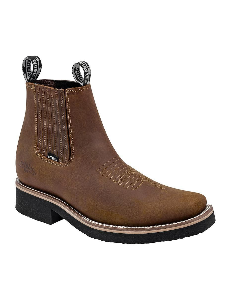 Bota de piel para hombre Bota de piel para hombre
