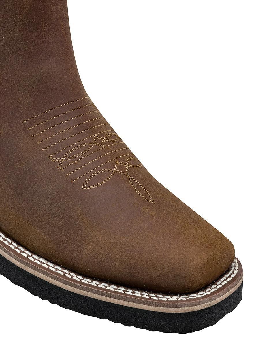 Bota de piel para hombre