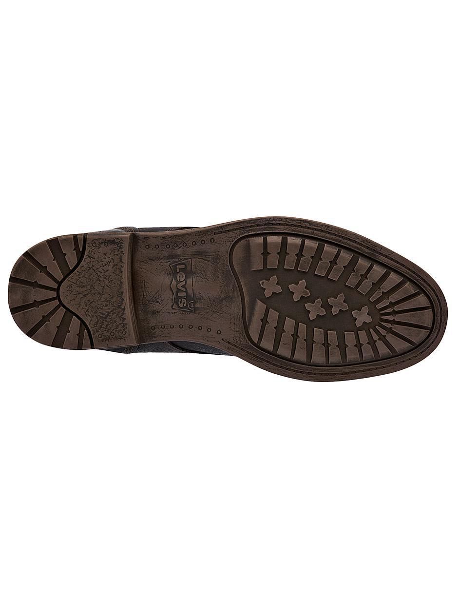 Botín de piel para hombre