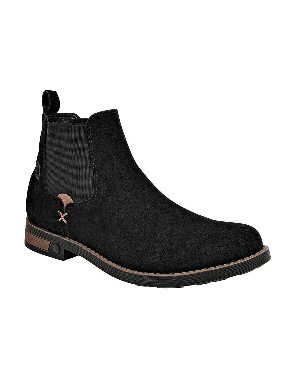 Botín de piel para hombre Botín de piel para hombre