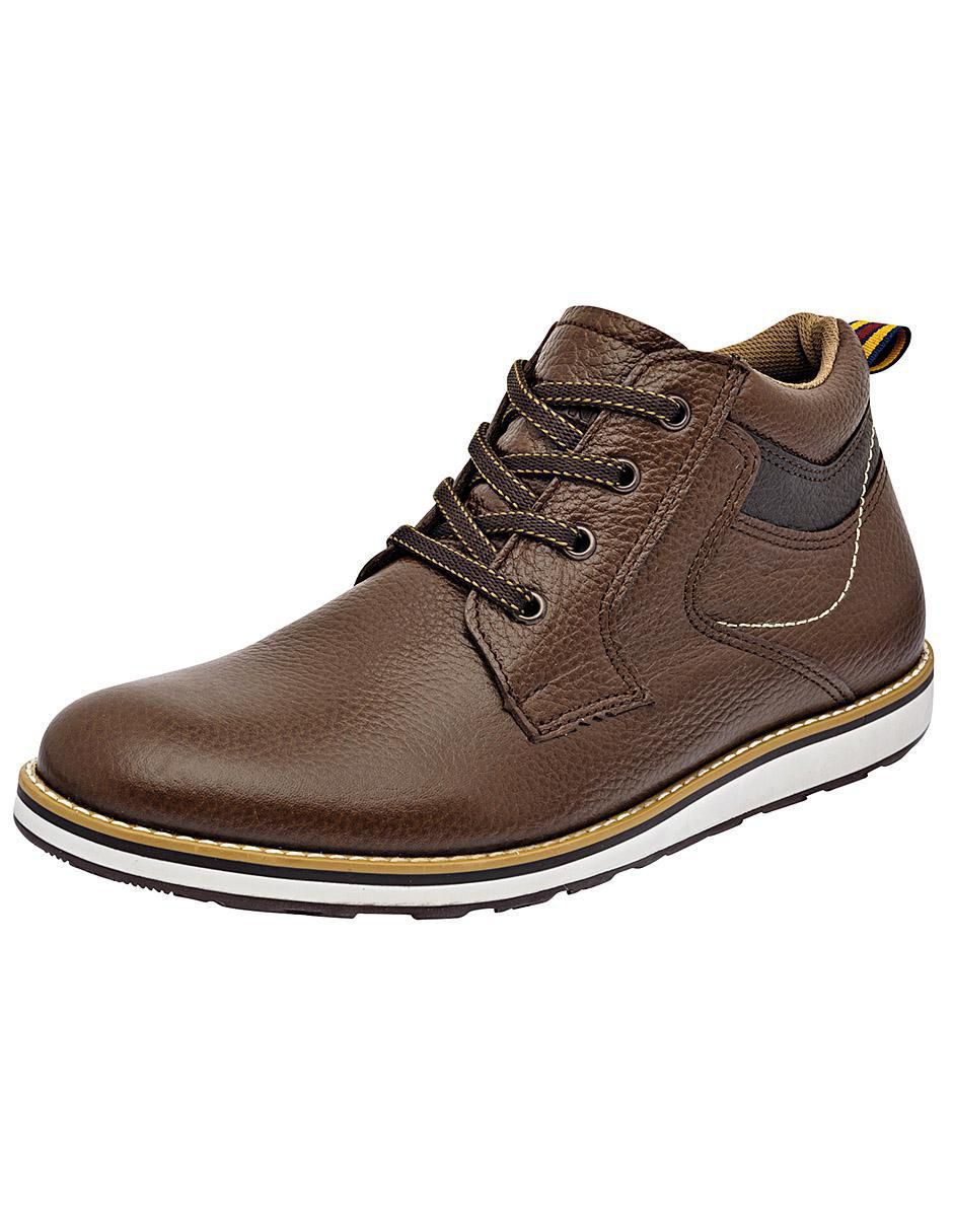Botín de piel para hombre Botín de piel para hombre