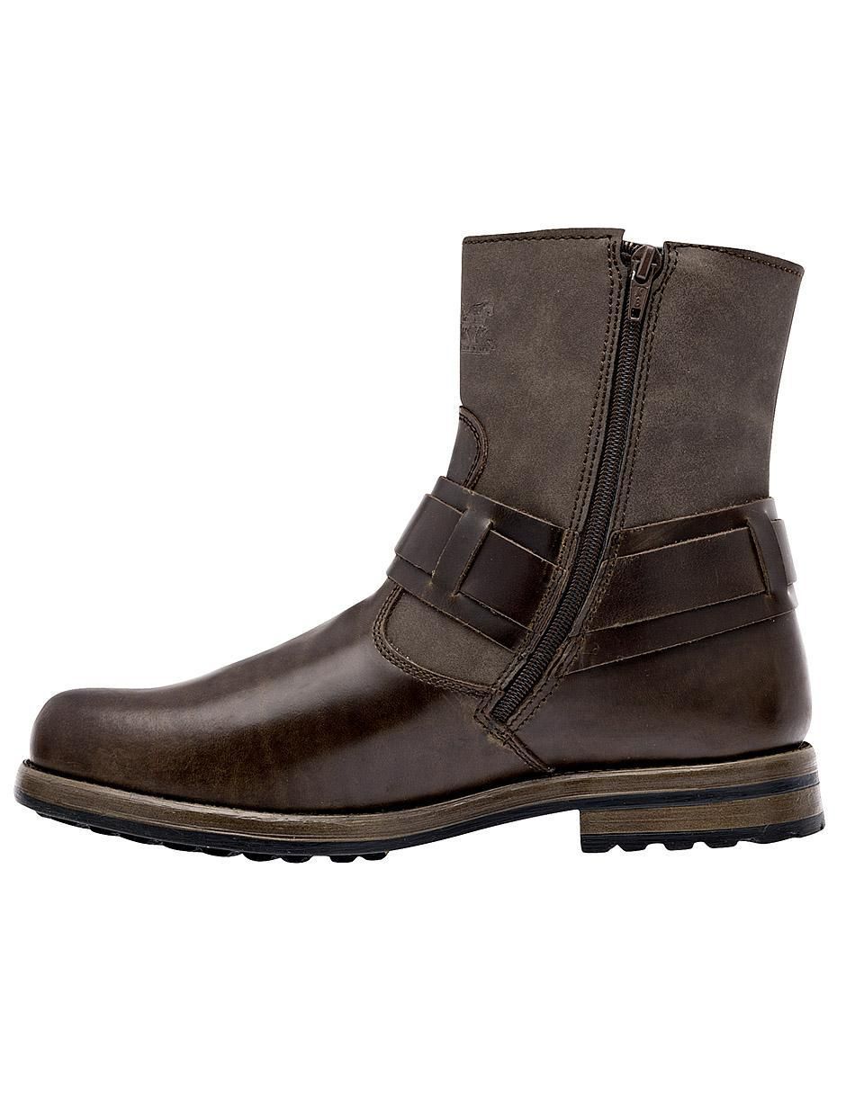 Botín de piel para hombre 4