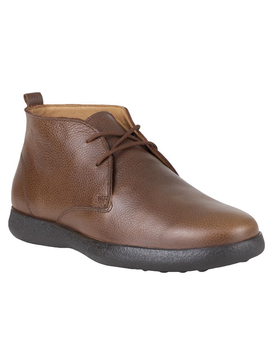 Botín de piel para hombre