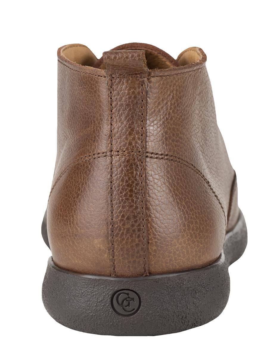 Botín de piel para hombre