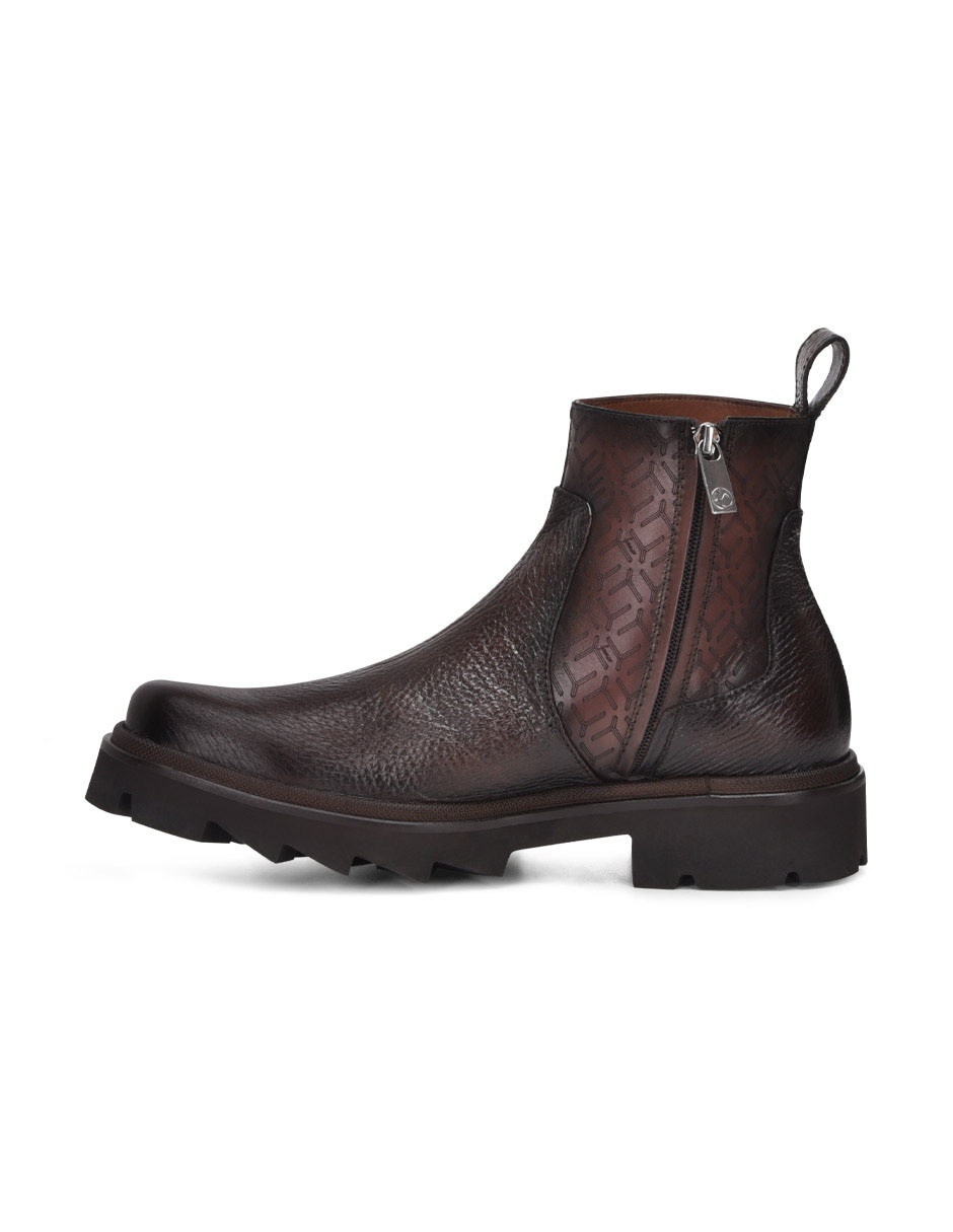 Botín de piel para hombre 3