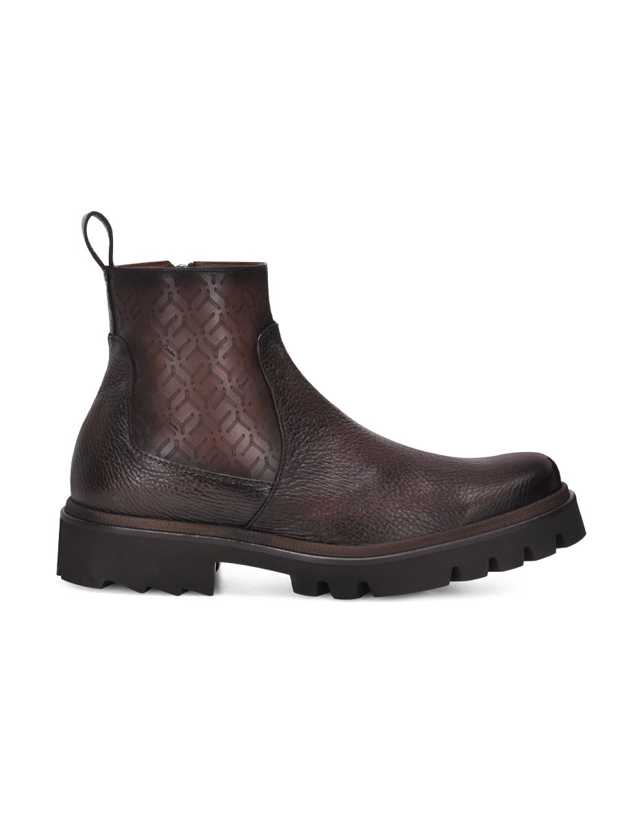 Botín de piel para hombre 6