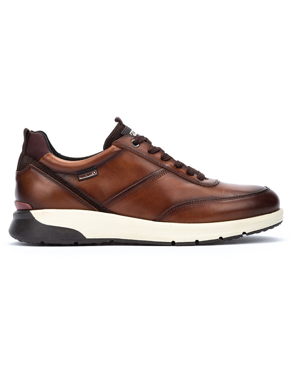 Tenis de piel para hombre
