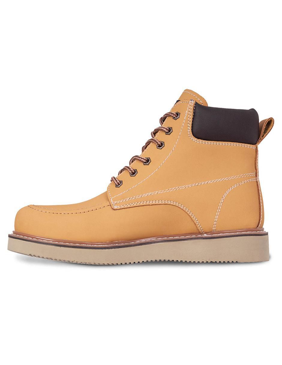 Bota de piel para hombre