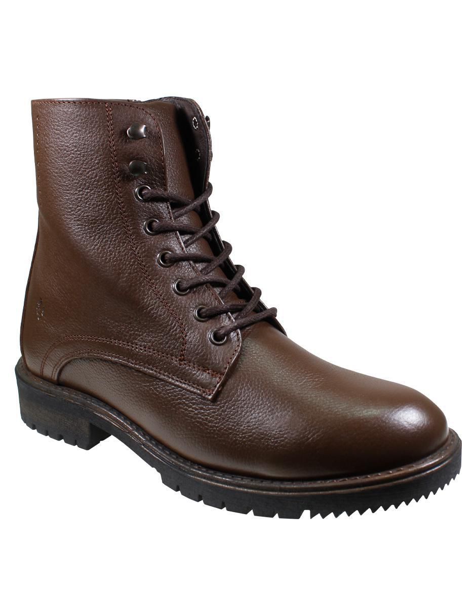 Bota de piel para hombre