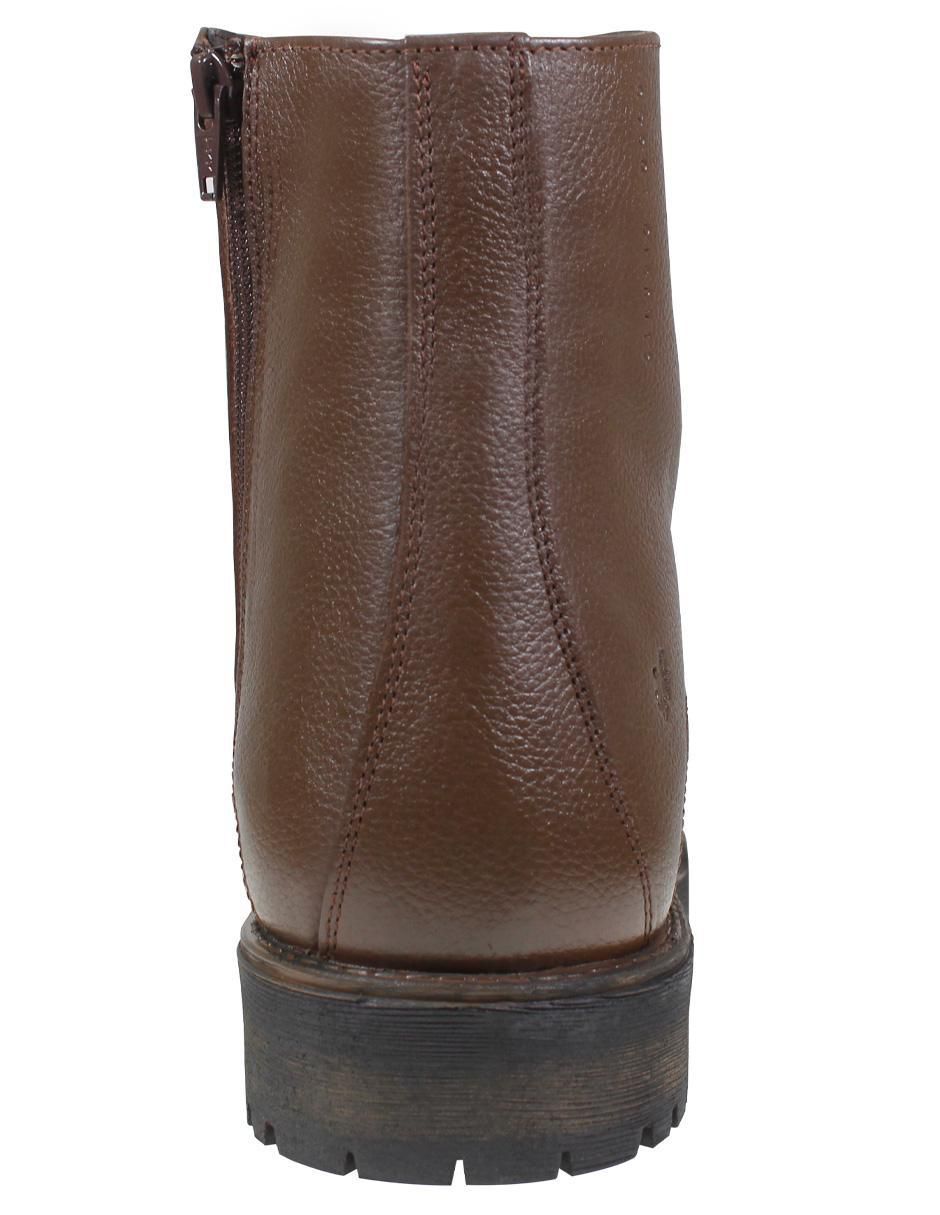 Bota de piel para hombre