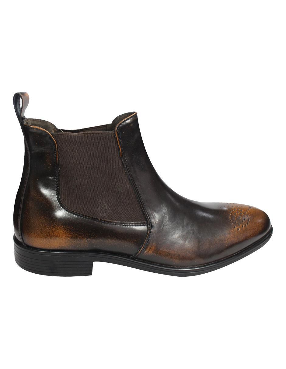 Bota de piel para hombre