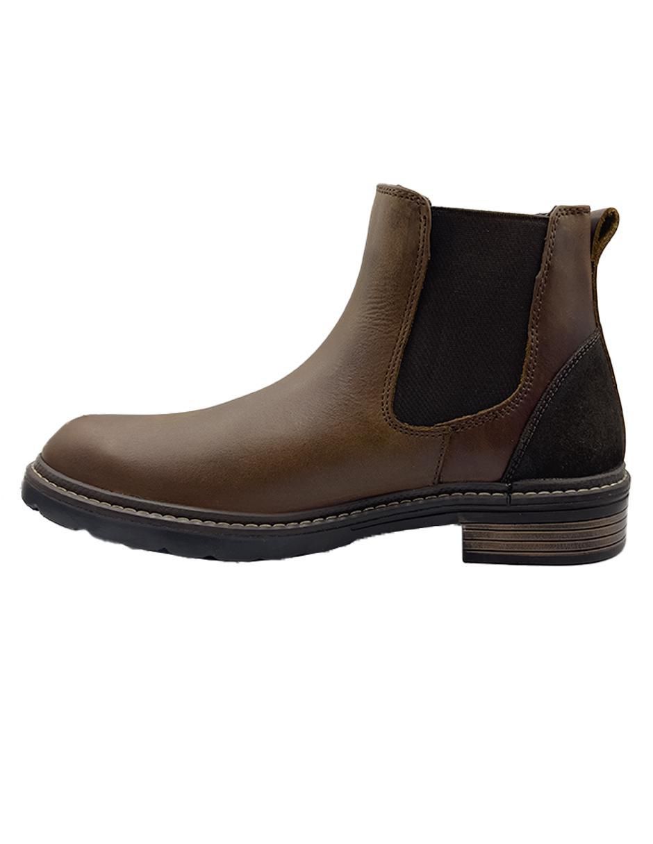 Bota de piel para hombre