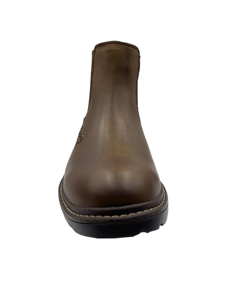 Bota de piel para hombre