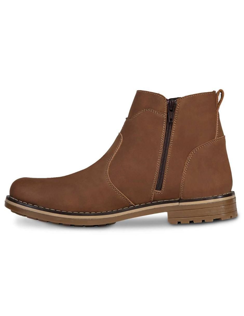 Bota de piel para hombre