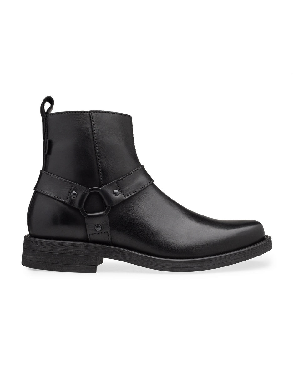 Botín H224 de piel para hombre 5