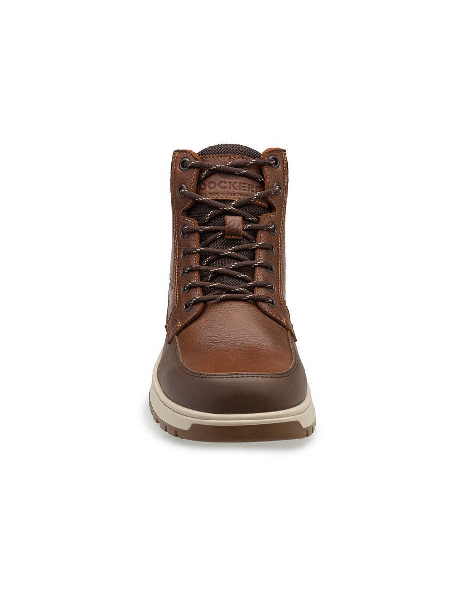 Botín H224 de piel para hombre 4