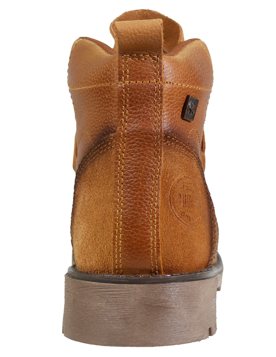 Botín de piel para hombre