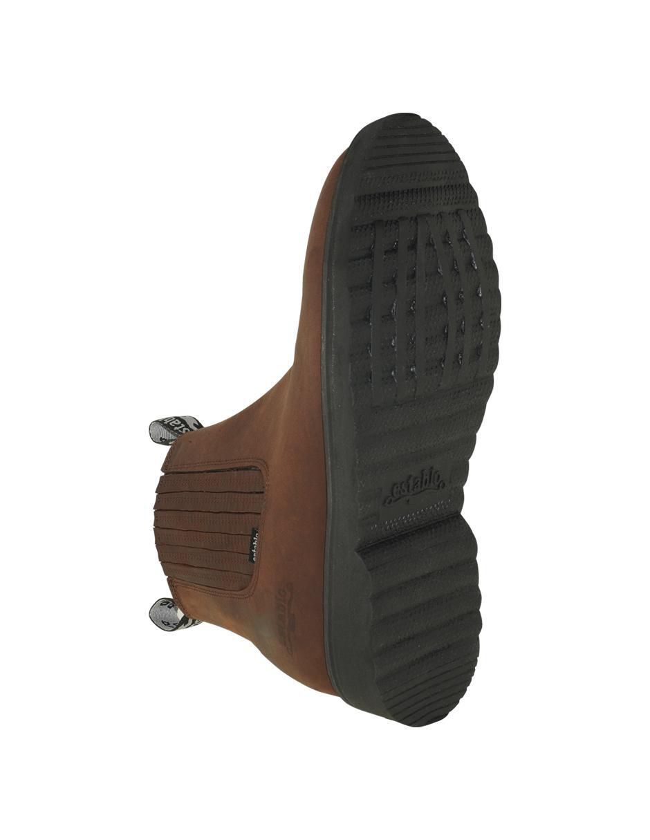 Botín de piel para hombre 3