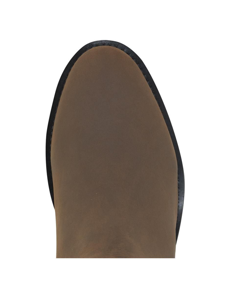 Botín de piel para hombre