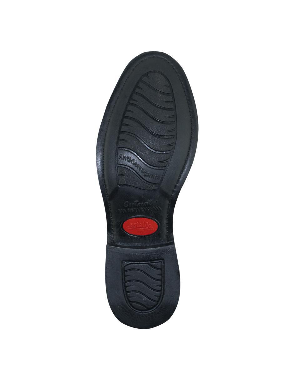 Botín de piel para hombre
