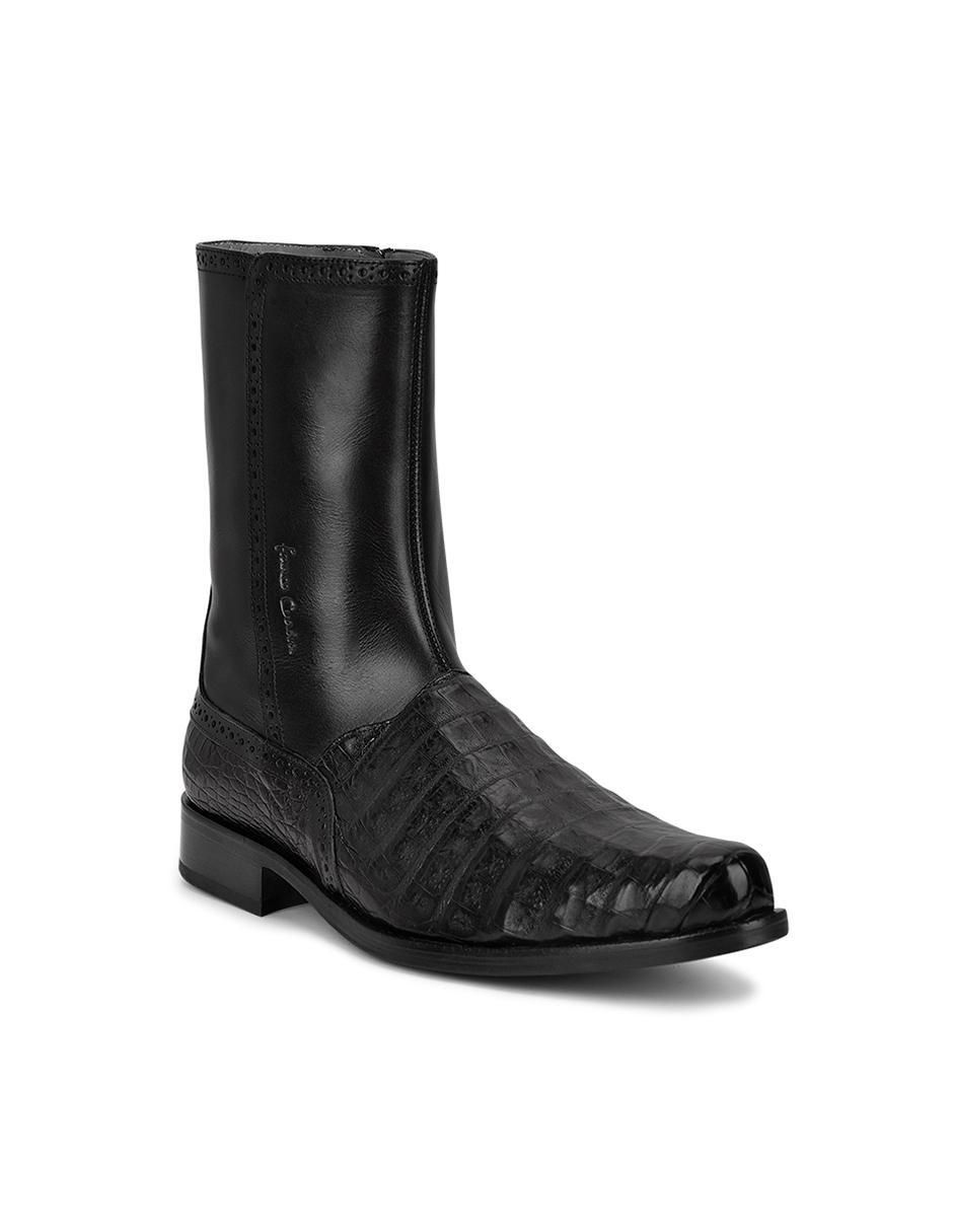 Botín de piel para hombre