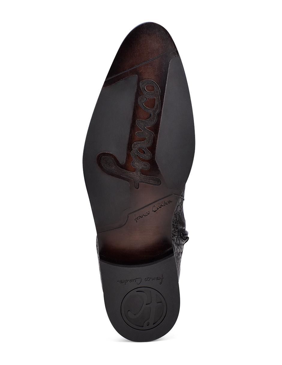 Botín de piel para hombre