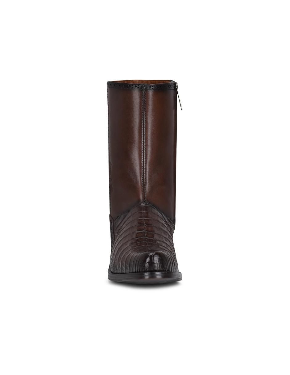 Botín Franco de piel para hombre 3